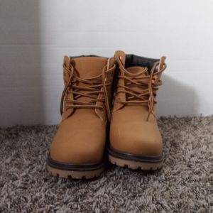 Lace Up Work Boots